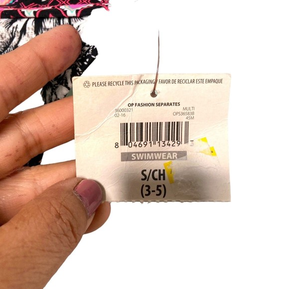 OP Multi-colored Bikini Bottom Size Small NWT - Picture 10 of 12